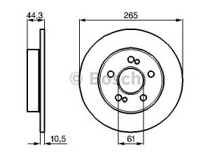 BOSCH 0 986 478 758 stabdžių diskas 
 Stabdžių sistema -> Diskinis stabdys -> Stabdžių diskas
77 00 800 004, 77 01 204 297, 77 01 205 846