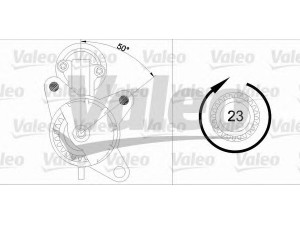 VALEO 455894 starteris 
 Elektros įranga -> Starterio sistema -> Starteris
1019852, 1027772, 1030151, 1033781