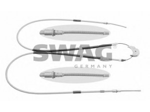 SWAG 50 90 5893 trosas, stovėjimo stabdys 
 Stabdžių sistema -> Valdymo svirtys/trosai
1 659 647, 89FB2A603AH