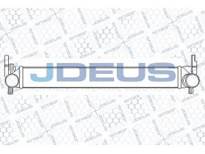 JDEUS 825M25 tarpinis suslėgto oro aušintuvas, kompresorius 
 Variklis -> Oro tiekimas -> Įkrovos agregatas (turbo/superįkrova) -> Tarpinis suslėgto oro aušintuvas
6R0145805, 6R0145805B