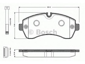 BOSCH 0 986 TB2 946 stabdžių trinkelių rinkinys, diskinis stabdys 
 Techninės priežiūros dalys -> Papildomas remontas
004 420 68 20, 004 420 82 20, A 004 420 68 20