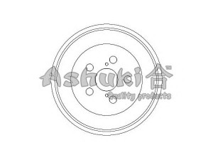 ASHUKI 1020-0202 stabdžių būgnas 
 Stabdžių sistema -> Būgninis stabdys -> Stabdžių būgnas
14.9379.10/BREMBO, 2622-S/ABS, 42431-05020