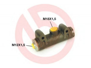 BREMBO M 23 082 pagrindinis cilindras, stabdžiai 
 Stabdžių sistema -> Pagrindinis stabdžių cilindras
4171016, 4210963, 132172B, 7611105