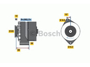 BOSCH 0 986 030 900 kintamosios srovės generatorius 
 Elektros įranga -> Kint. sr. generatorius/dalys -> Kintamosios srovės generatorius
1204008, 1204010, 1204317, 1204319