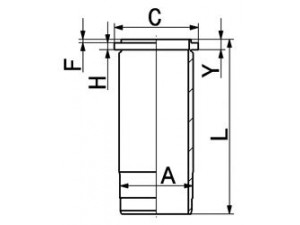 KOLBENSCHMIDT 89352110 cilindro įvorė 
 Variklis -> Cilindrai/stūmokliai
271161, 271161-2, 420534, 465808