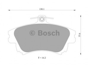 BOSCH 0 986 AB4 465 stabdžių trinkelių rinkinys, diskinis stabdys 
 Techninės priežiūros dalys -> Papildomas remontas
M850976, MR527656, MR955351, X3511010