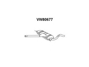 VENEPORTE VW80677 priekinis duslintuvas
3B0253409D