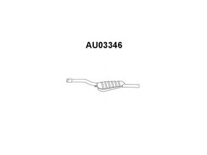 VENEPORTE AU03346 priekinis duslintuvas 
 Išmetimo sistema -> Duslintuvas
8D0253409CL