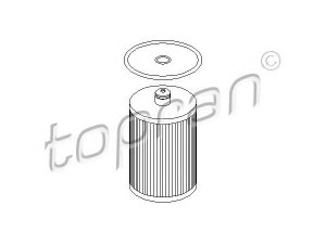 TOPRAN 111 167 kuro filtras 
 Techninės priežiūros dalys -> Papildomas remontas
2D0 127 159