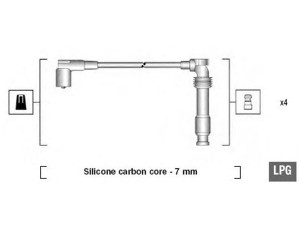 MAGNETI MARELLI 941125390689 uždegimo laido komplektas 
 Kibirkšties / kaitinamasis uždegimas -> Uždegimo laidai/jungtys