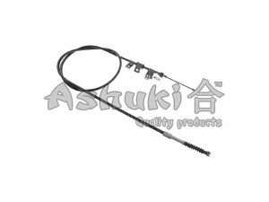 ASHUKI T080-18 trosas, stovėjimo stabdys 
 Stabdžių sistema -> Valdymo svirtys/trosai
46420-02090, 46420-02110, 46420-02111