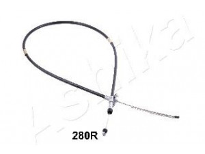 ASHIKA 131-02-280R trosas, stovėjimo stabdys 
 Stabdžių sistema -> Valdymo svirtys/trosai
4642029045