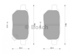 BOSCH 0 986 AB2 269 stabdžių trinkelių rinkinys, diskinis stabdys 
 Techninės priežiūros dalys -> Papildomas remontas
04466 12130, 04466 52070, 04466 52120