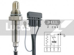 LUCAS ELECTRICAL LEB291 lambda jutiklis 
 Elektros įranga -> Jutikliai
030906265F, 030906265J, 030906265N