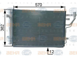 HELLA 8FC 351 303-211 kondensatorius, oro kondicionierius 
 Oro kondicionavimas -> Kondensatorius
97606-2H000, 97606-2H010