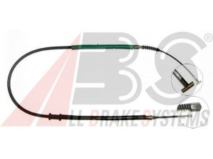 A.B.S. K10557 trosas, stovėjimo stabdys 
 Stabdžių sistema -> Valdymo svirtys/trosai
7615327, 92323734, 7615327, 92323734