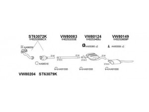 VENEPORTE 800228 išmetimo sistema 
 Išmetimo sistema -> Išmetimo sistema, visa