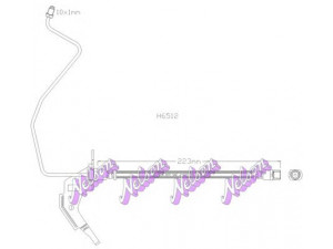 Brovex-Nelson H6512 stabdžių žarnelė 
 Stabdžių sistema -> Stabdžių žarnelės
13116134, 13334948, 5562250, 562179