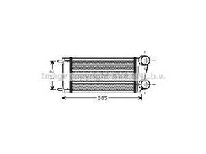 AVA QUALITY COOLING PE4299 tarpinis suslėgto oro aušintuvas, kompresorius 
 Variklis -> Oro tiekimas -> Įkrovos agregatas (turbo/superįkrova) -> Tarpinis suslėgto oro aušintuvas
0384H5, 0384H5