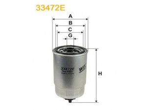 WIX FILTERS 33472E kuro filtras