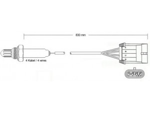 BBT OXY423.083 lambda jutiklis
