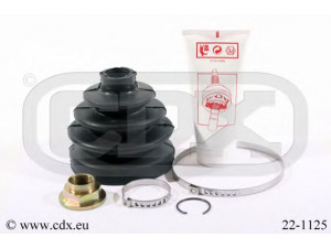 CDX 22-1125 gofruotoji membrana, kardaninis velenas 
 Ratų pavara -> Gofruotoji membrana