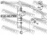 FEBEST 0123-HZJ78R šarnyro stabilizatorius 
 Ašies montavimas/vairavimo mechanizmas/ratai -> Stabilizatorius/fiksatoriai -> Savaime išsilyginanti atrama
48802-60090