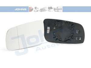 JOHNS 71 20 37-81 veidrodėlio stiklas, išorinis veidrodėlis 
 Kėbulas -> Keleivių kabina -> Veidrodėlis
1U1 857 521E