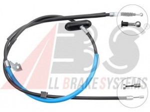 A.B.S. K13910 trosas, stovėjimo stabdys 
 Stabdžių sistema -> Valdymo svirtys/trosai
13367629, 522099, 13367629