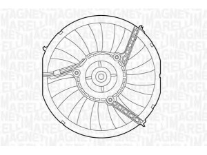 MAGNETI MARELLI 069422265010 ventiliatorius, radiatoriaus 
 Aušinimo sistema -> Oro aušinimas
4B39559457, 4Z7959457