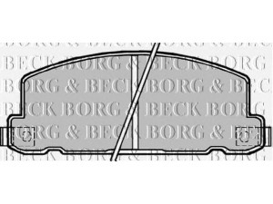 BORG & BECK BBP1171 stabdžių trinkelių rinkinys, diskinis stabdys 
 Techninės priežiūros dalys -> Papildomas remontas
94136642, 94467328, 8-94133-642-1