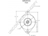 PRESTOLITE ELECTRIC 8MR2091KSS kintamosios srovės generatorius
3853853, 17399, 78403, 78403A2