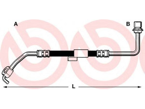 BREMBO T 24 011 stabdžių žarnelė 
 Stabdžių sistema -> Stabdžių žarnelės
6158425, 6184722, 6577424, 86VB2078BC