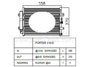 PARTS-MALL PXNCA-112 kondensatorius, oro kondicionierius 
 Oro kondicionavimas -> Kondensatorius
976064F100