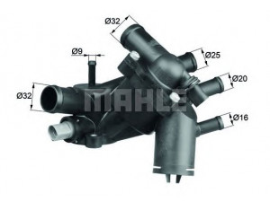 MAHLE ORIGINAL TM 5 109 termostatas, aušinimo skystis 
 Aušinimo sistema -> Termostatas/tarpiklis -> Thermostat
032 121 111 CE