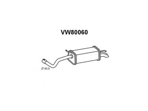 VENEPORTE VW80060 galinis duslintuvas
5Z6253025G, 5Z6253609E