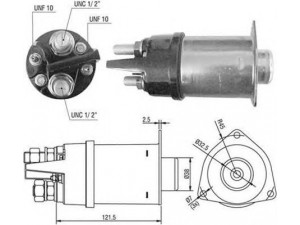 MAGNETI MARELLI 940113050427 solenoidinis jungiklis, starteris