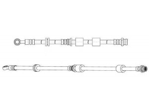 FERODO FHY2747 stabdžių žarnelė 
 Stabdžių sistema -> Stabdžių žarnelės
4806H8, 4806H8