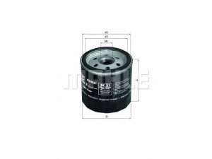 KNECHT OC 21 alyvos filtras 
 Filtrai -> Alyvos filtras
440002266, 2042175040, 276217536