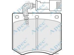 APEC braking PAD556 stabdžių trinkelių rinkinys, diskinis stabdys 
 Techninės priežiūros dalys -> Papildomas remontas
5018903, 6127521, 5H10331000