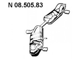 EBERSPÄCHER 08.505.83 galinis duslintuvas
58 52 578
