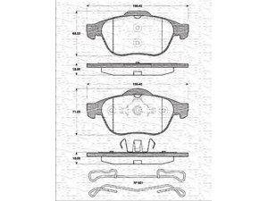 MAGNETI MARELLI 363702161232 stabdžių trinkelių rinkinys, diskinis stabdys 
 Techninės priežiūros dalys -> Papildomas remontas
7701206599, 7701206747, 7701207615