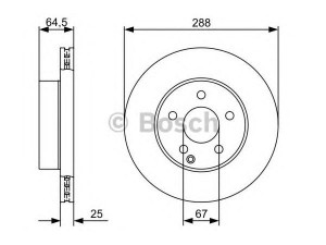 BOSCH 0 986 479 406 stabdžių diskas 
 Stabdžių sistema -> Diskinis stabdys -> Stabdžių diskas
000 421 19 12, 204 421 00 12, A 000 421 19 12