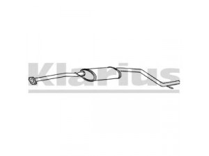 KLARIUS FE480D vidurinis duslintuvas 
 Išmetimo sistema -> Duslintuvas
1011802, 1023312, 1053465, 1059653