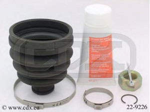 CDX 22-9226 gofruotoji membrana, kardaninis velenas 
 Ratų pavara -> Gofruotoji membrana