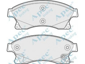 APEC braking PAD1771 stabdžių trinkelių rinkinys, diskinis stabdys 
 Techninės priežiūros dalys -> Papildomas remontas
13301207, 542120, 542120