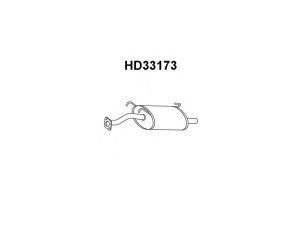 VENEPORTE HD33173 galinis duslintuvas 
 Išmetimo sistema -> Duslintuvas
18307ST3E70