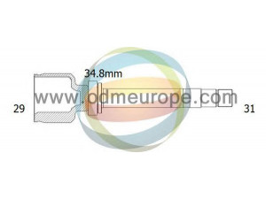 ODM-MULTIPARTS 14-160002 jungčių komplektas, kardaninis velenas 
 Ratų pavara -> Sujungimai/komplektas