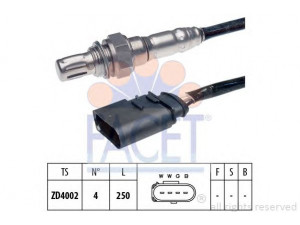 FACET 10.7920 lambda jutiklis 
 Išmetimo sistema -> Jutiklis/zondas
03C 906 262, 03C 906 262, 03C 906 262