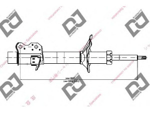 DJ PARTS DS1110GS amortizatorius 
 Pakaba -> Amortizatorius
5430250A02, 5530250A00, 5530250A01